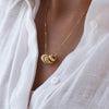 Personalized Family Necklace, Custom Name Necklace, Gold, Silver, Rose Gold, Engraved Jewelry Gift, Minimalist Necklace for Her, Birthday, Anniversary